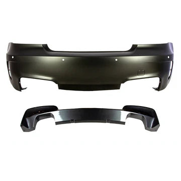 2008-2012 E82 1M REAR BUMPER WITH DIFFUSER 1 SERIES ONLY