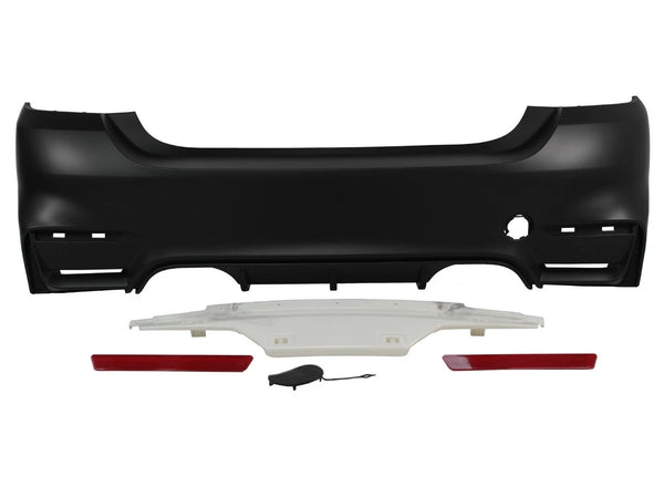 2014-2020 F32 4 SERIES M4 REAR BUMPER QUAD OUTLET ONLY