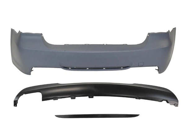 2006-2011 E90 M-TECH REAR BUMPER DUAL OR SINGLE DUAL