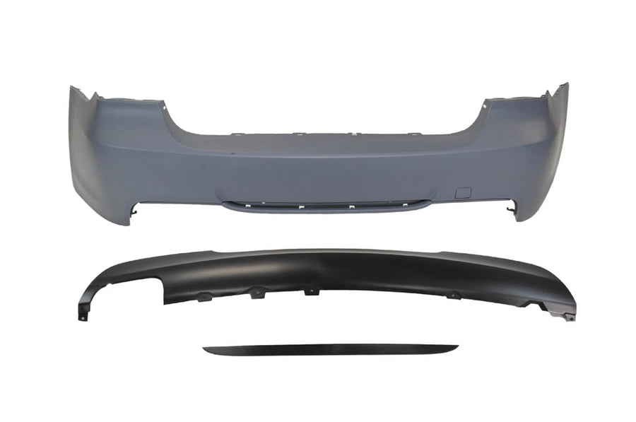 2006-2011 E90 M-TECH REAR BUMPER DUAL OR SINGLE DUAL